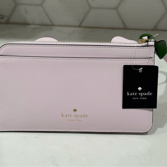 NWT Kate Spade Pink Floral Wristlet - Picture 5 of 6